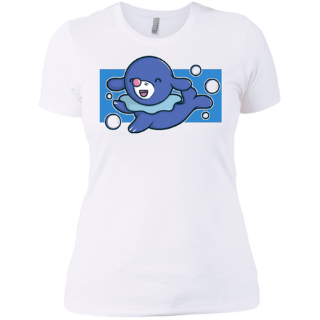 T-Shirts White / X-Small Super Cute Starter Popplio Women's Premium T-Shirt