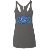 T-Shirts Premium Heather / X-Small Super Cute Starter Popplio Women's Triblend Racerback Tank