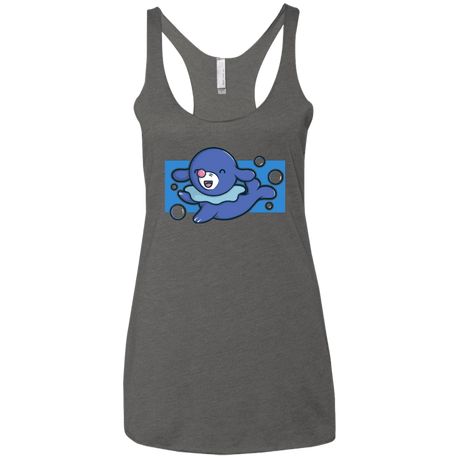 T-Shirts Premium Heather / X-Small Super Cute Starter Popplio Women's Triblend Racerback Tank