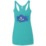 T-Shirts Tahiti Blue / X-Small Super Cute Starter Popplio Women's Triblend Racerback Tank