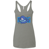 T-Shirts Venetian Grey / X-Small Super Cute Starter Popplio Women's Triblend Racerback Tank