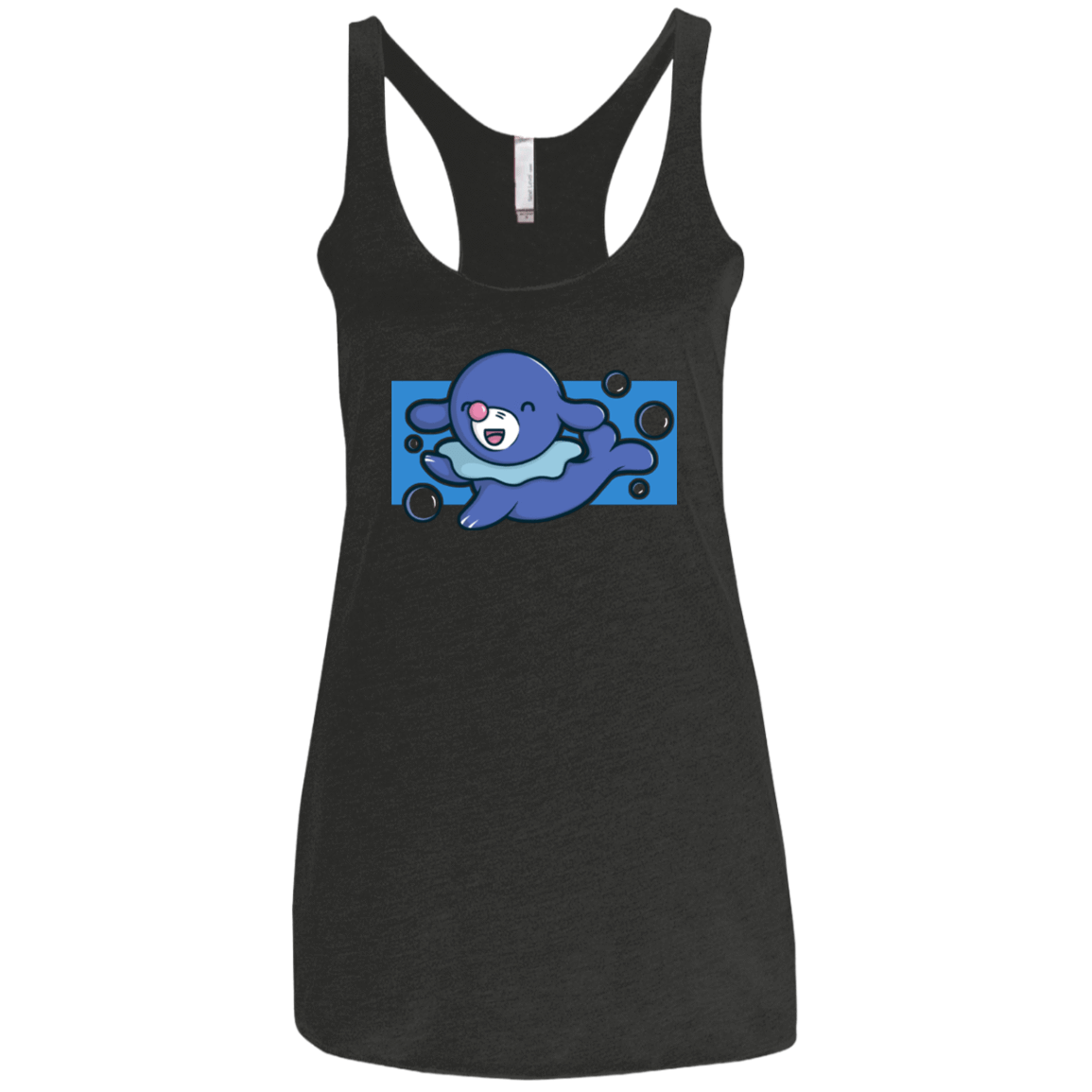 T-Shirts Vintage Black / X-Small Super Cute Starter Popplio Women's Triblend Racerback Tank