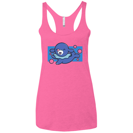 T-Shirts Vintage Pink / X-Small Super Cute Starter Popplio Women's Triblend Racerback Tank