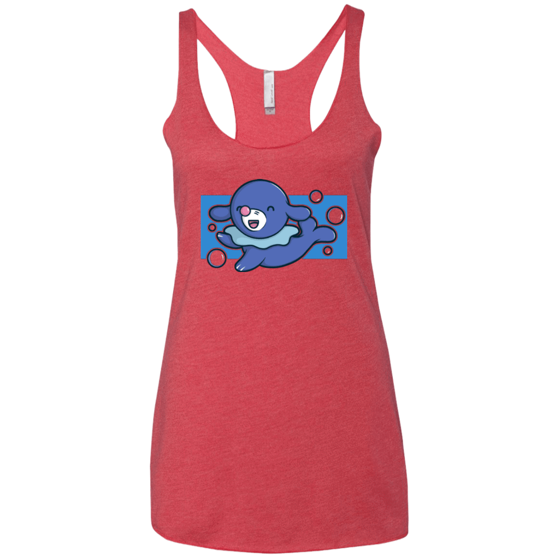 T-Shirts Vintage Red / X-Small Super Cute Starter Popplio Women's Triblend Racerback Tank