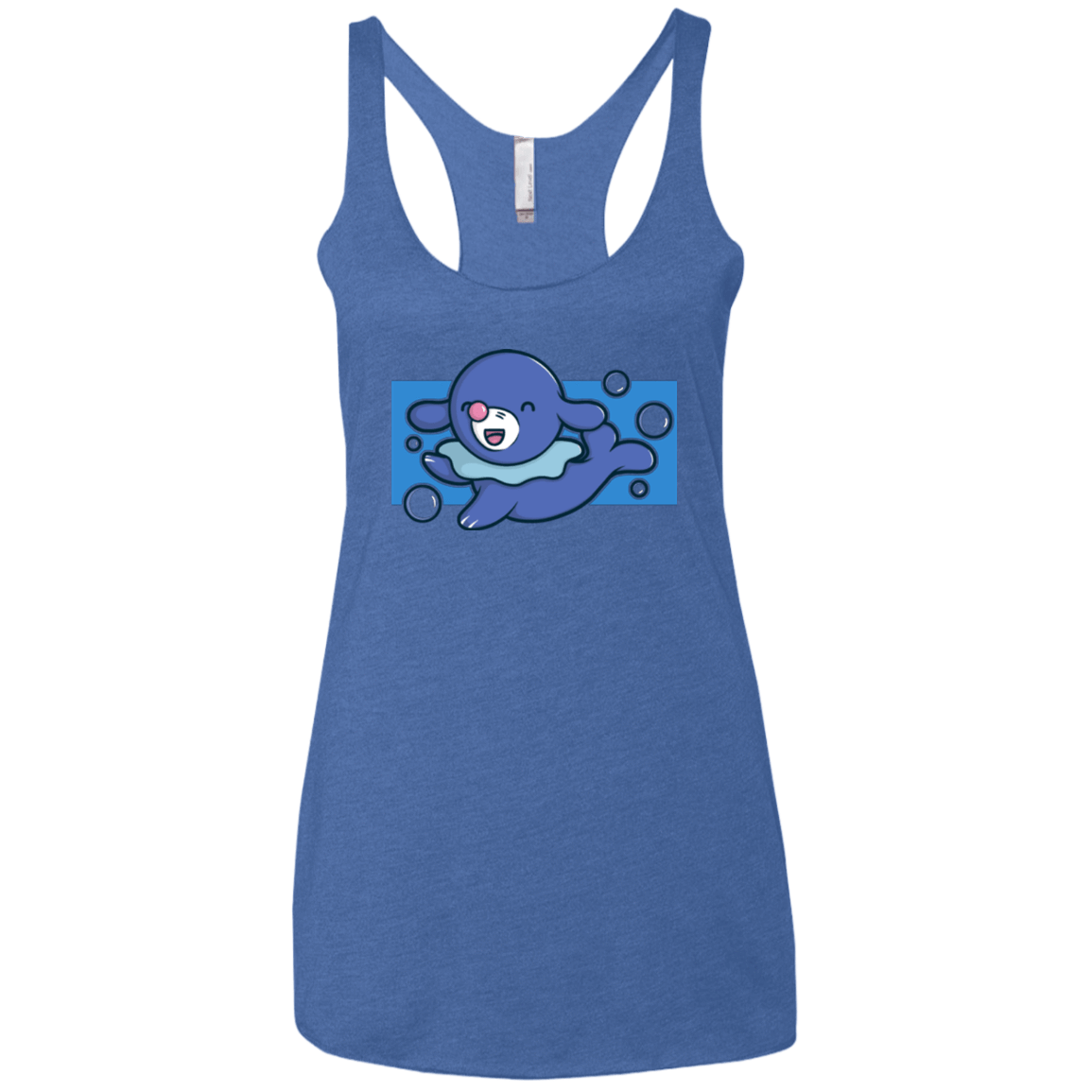 T-Shirts Vintage Royal / X-Small Super Cute Starter Popplio Women's Triblend Racerback Tank