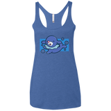 T-Shirts Vintage Royal / X-Small Super Cute Starter Popplio Women's Triblend Racerback Tank