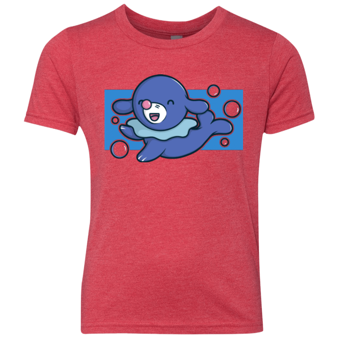 T-Shirts Vintage Red / YXS Super Cute Starter Popplio Youth Triblend T-Shirt