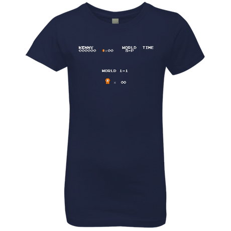 T-Shirts Midnight Navy / YXS Super Dead Bros Girls Premium T-Shirt