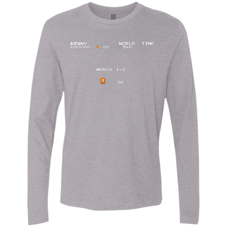 T-Shirts Heather Grey / Small Super Dead Bros Men's Premium Long Sleeve