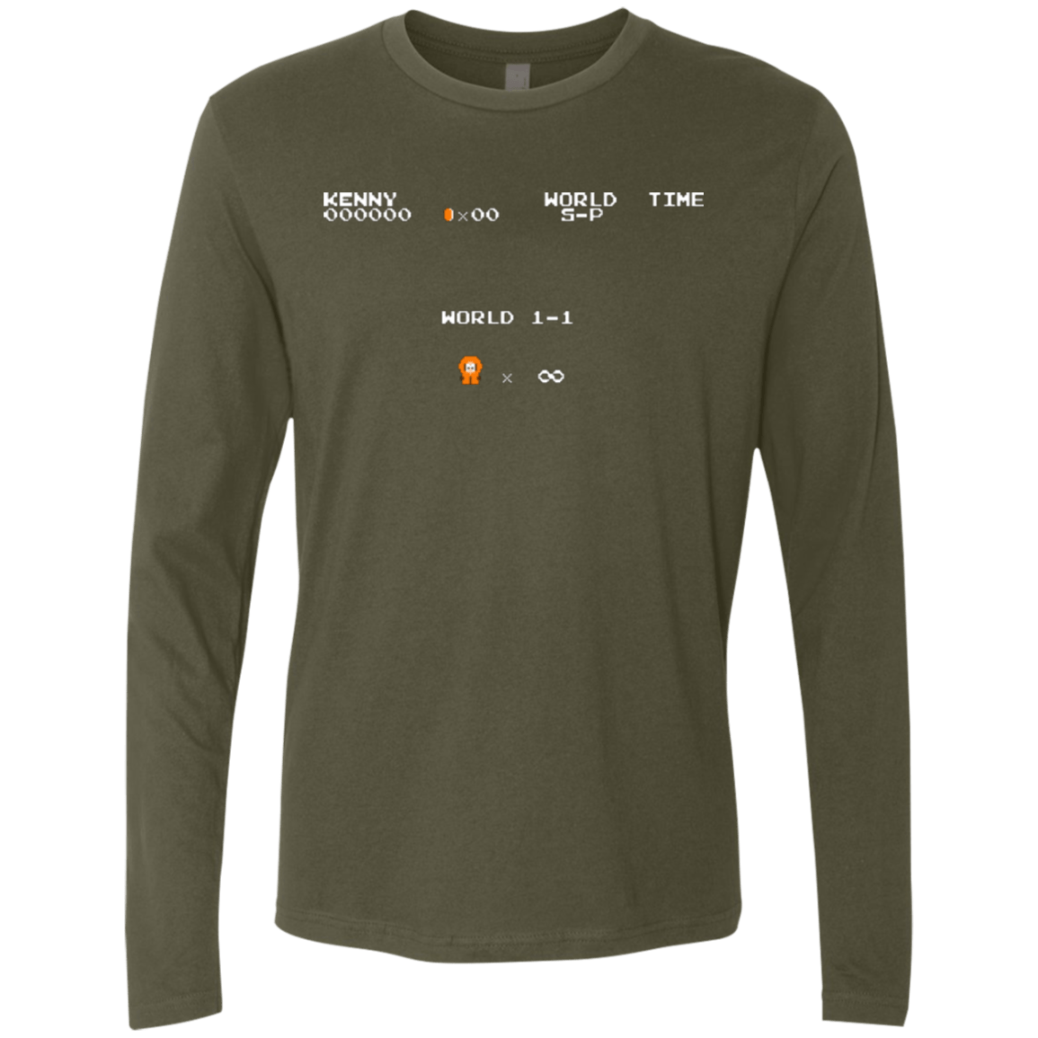 T-Shirts Military Green / Small Super Dead Bros Men's Premium Long Sleeve