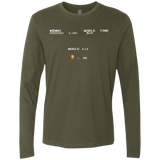 T-Shirts Military Green / Small Super Dead Bros Men's Premium Long Sleeve