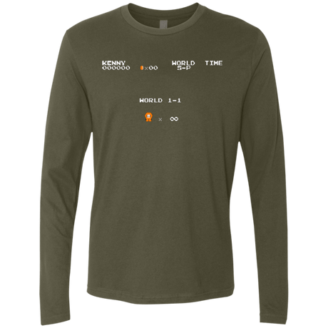 T-Shirts Military Green / Small Super Dead Bros Men's Premium Long Sleeve