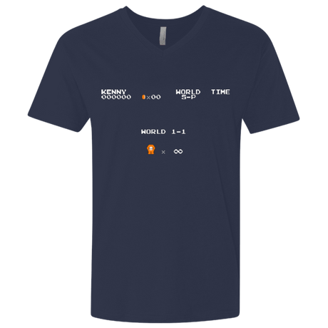 T-Shirts Midnight Navy / X-Small Super Dead Bros Men's Premium V-Neck