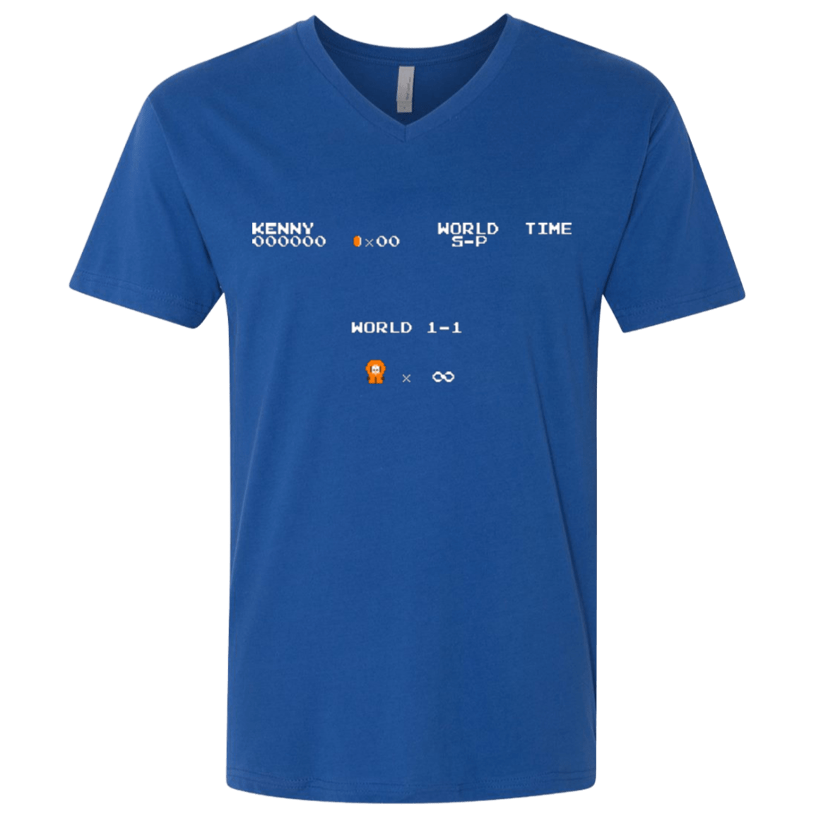 T-Shirts Royal / X-Small Super Dead Bros Men's Premium V-Neck