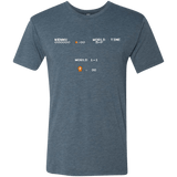 T-Shirts Indigo / Small Super Dead Bros Men's Triblend T-Shirt