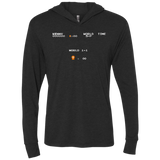 T-Shirts Vintage Black / X-Small Super Dead Bros Triblend Long Sleeve Hoodie Tee