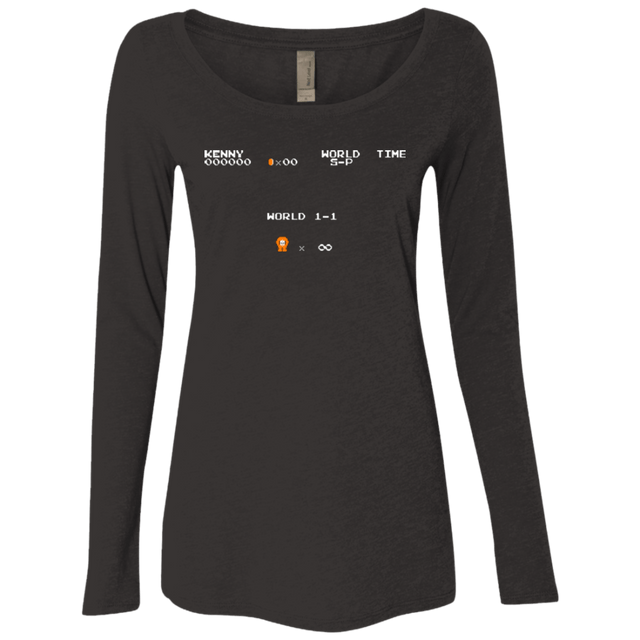 T-Shirts Vintage Black / Small Super Dead Bros Women's Triblend Long Sleeve Shirt
