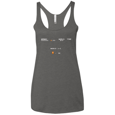 T-Shirts Premium Heather / X-Small Super Dead Bros Women's Triblend Racerback Tank