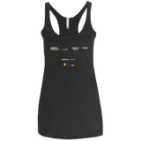 T-Shirts Vintage Black / X-Small Super Dead Bros Women's Triblend Racerback Tank