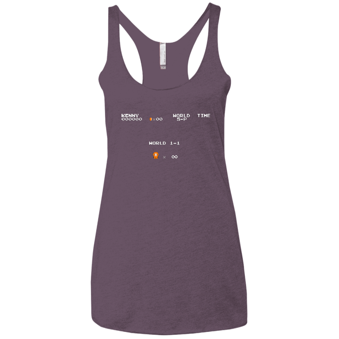 T-Shirts Vintage Purple / X-Small Super Dead Bros Women's Triblend Racerback Tank