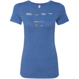 T-Shirts Vintage Royal / Small Super Dead Bros Women's Triblend T-Shirt