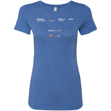 T-Shirts Vintage Royal / Small Super Dead Bros Women's Triblend T-Shirt