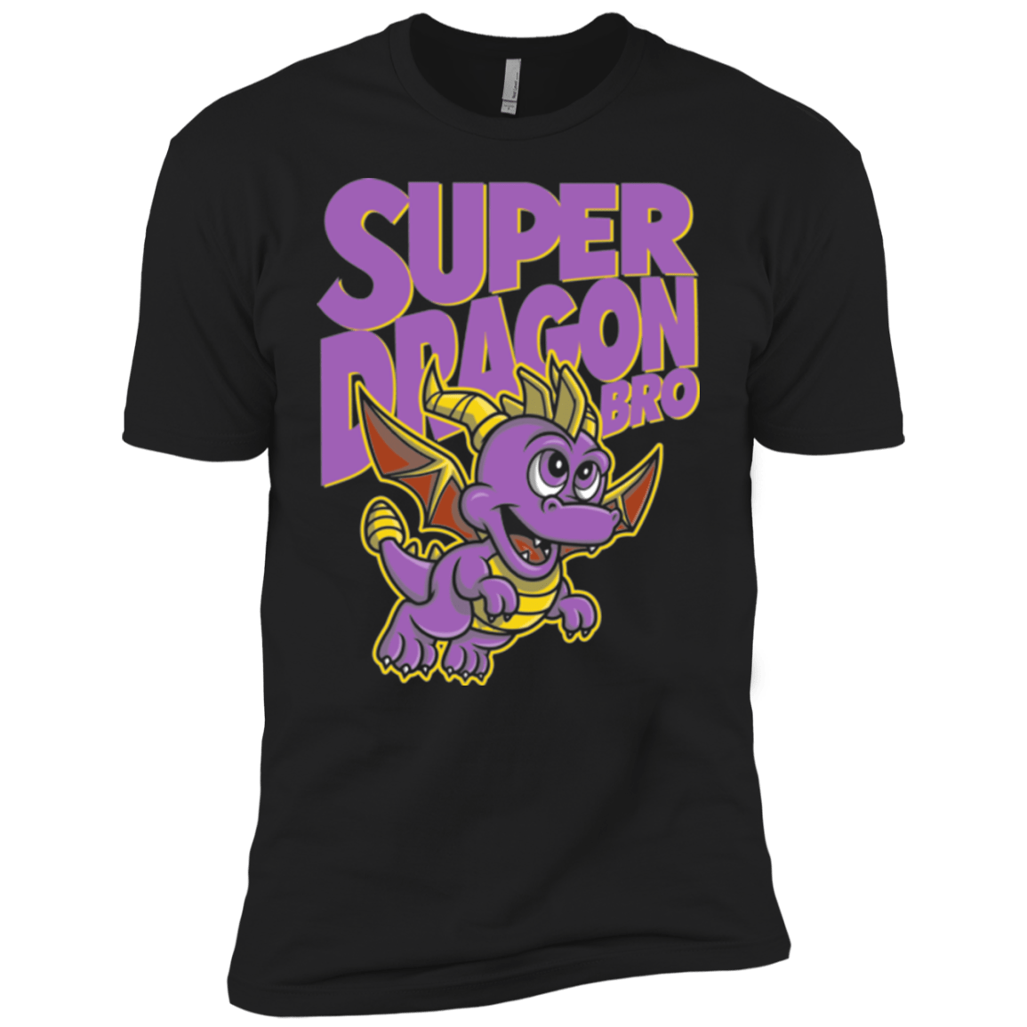 T-Shirts Black / YXS Super Dragon Bros Boys Premium T-Shirt