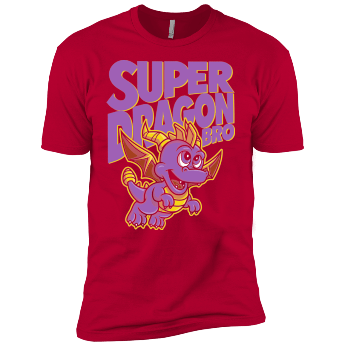 T-Shirts Red / YXS Super Dragon Bros Boys Premium T-Shirt