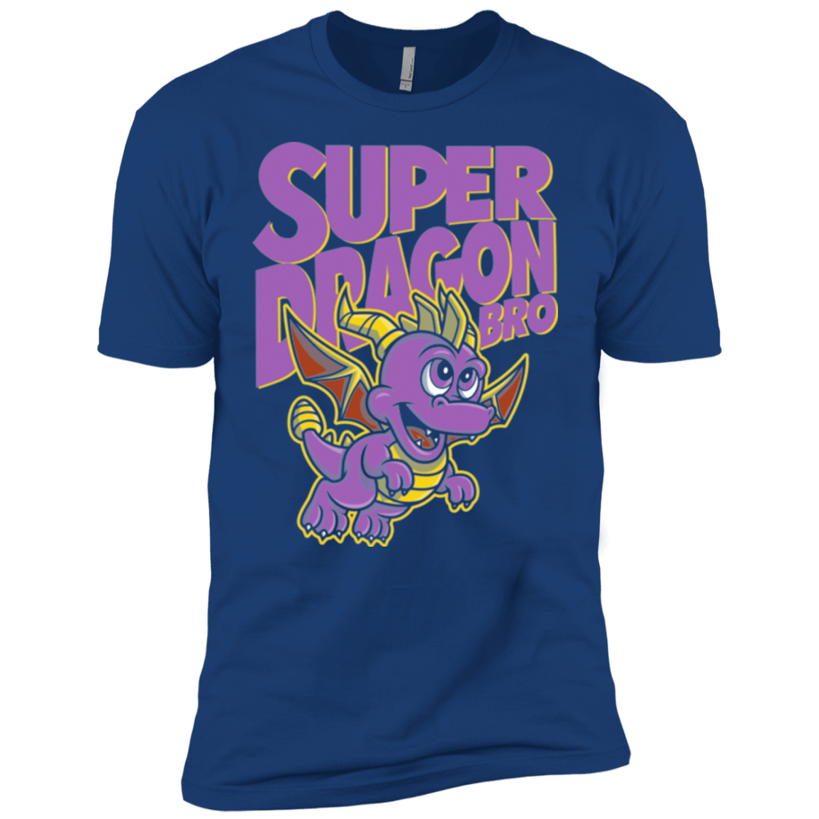 T-Shirts Royal / YXS Super Dragon Bros Boys Premium T-Shirt