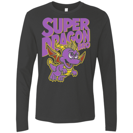 T-Shirts Heavy Metal / Small Super Dragon Bros Men's Premium Long Sleeve