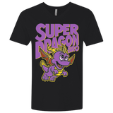 T-Shirts Black / X-Small Super Dragon Bros Men's Premium V-Neck