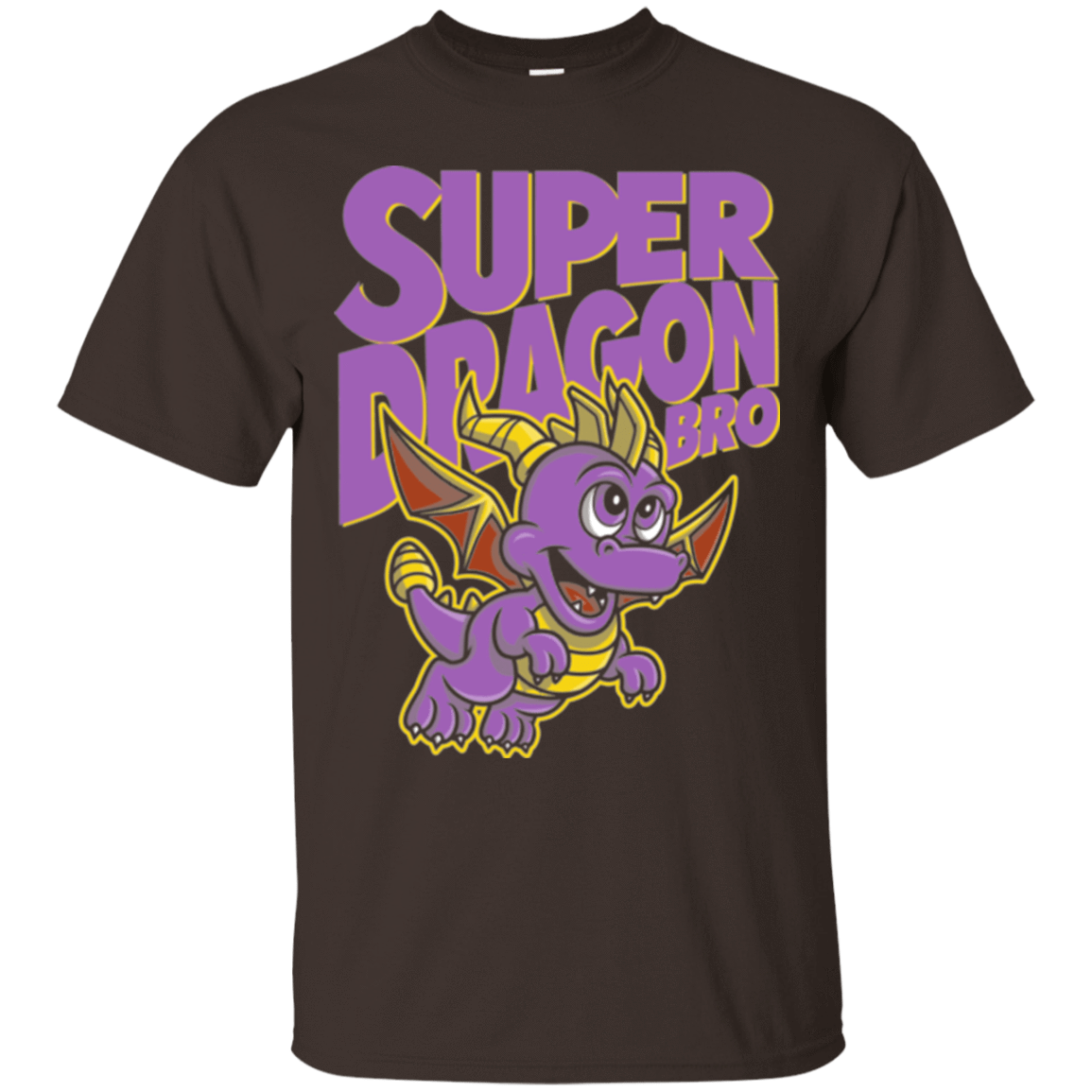 T-Shirts Dark Chocolate / Small Super Dragon Bros T-Shirt