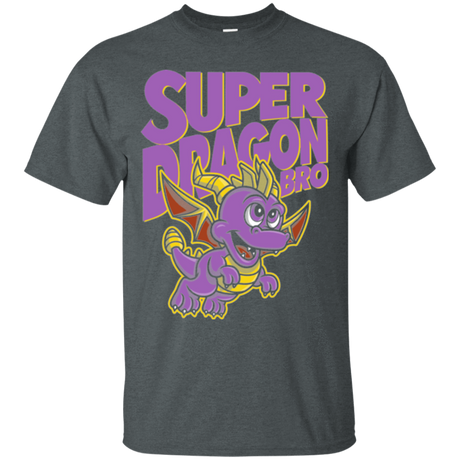 T-Shirts Dark Heather / Small Super Dragon Bros T-Shirt