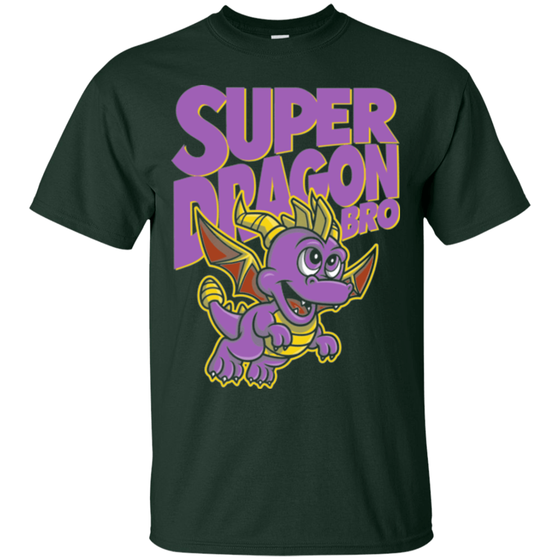 T-Shirts Forest Green / Small Super Dragon Bros T-Shirt