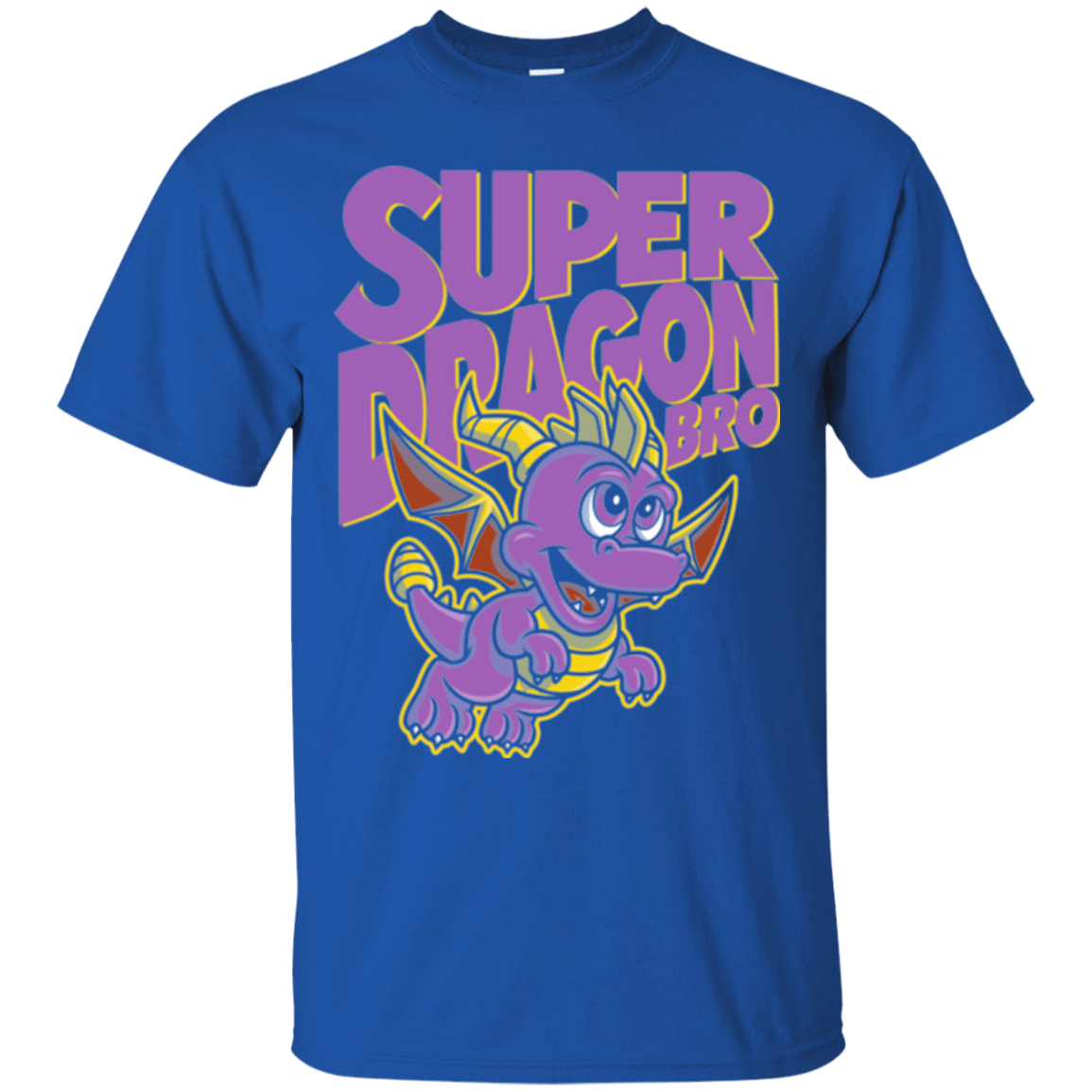 T-Shirts Royal / Small Super Dragon Bros T-Shirt