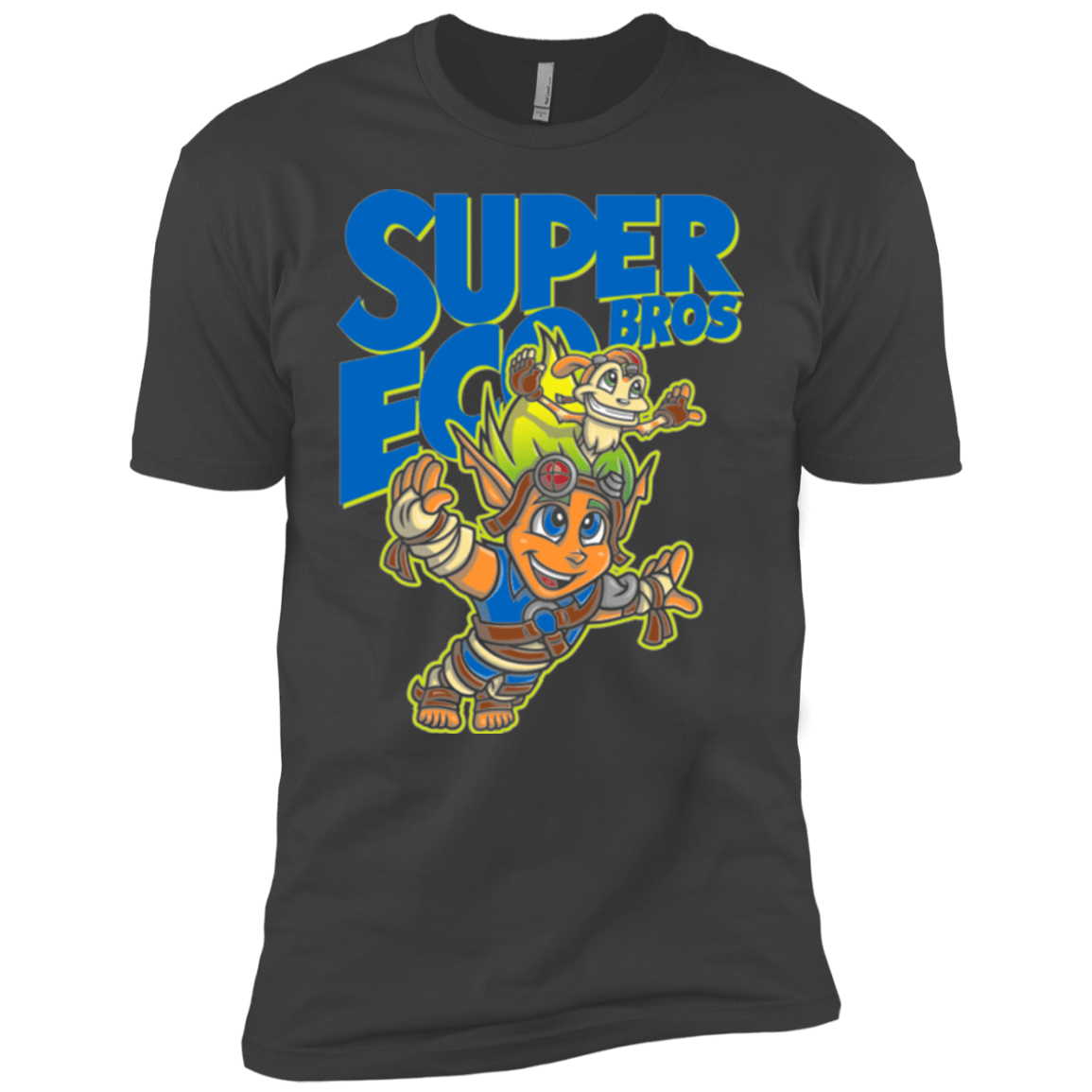 T-Shirts Heavy Metal / YXS Super Eco Bros Boys Premium T-Shirt