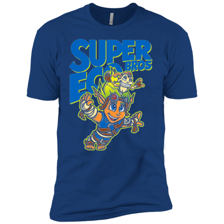 T-Shirts Royal / YXS Super Eco Bros Boys Premium T-Shirt