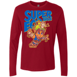 T-Shirts Cardinal / Small Super Eco Bros Men's Premium Long Sleeve