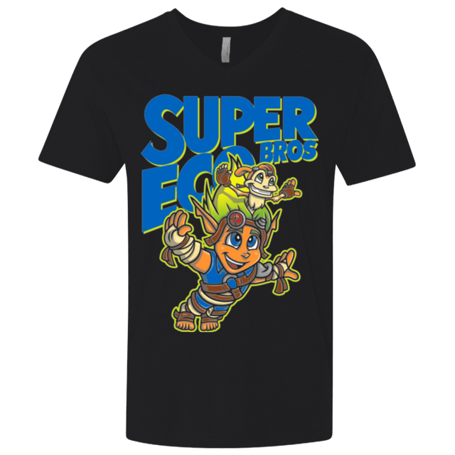 T-Shirts Black / X-Small Super Eco Bros Men's Premium V-Neck