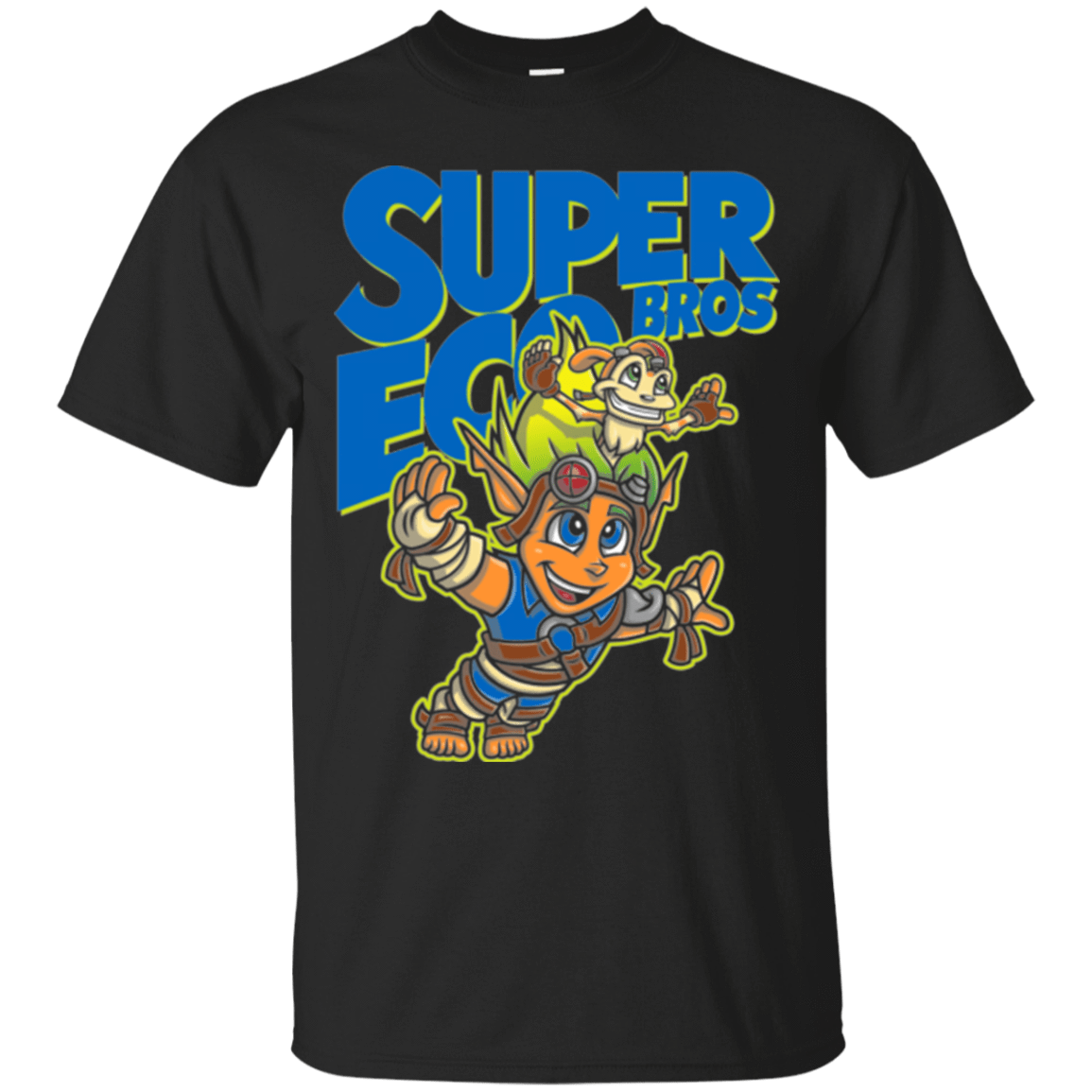 T-Shirts Black / Small Super Eco Bros T-Shirt