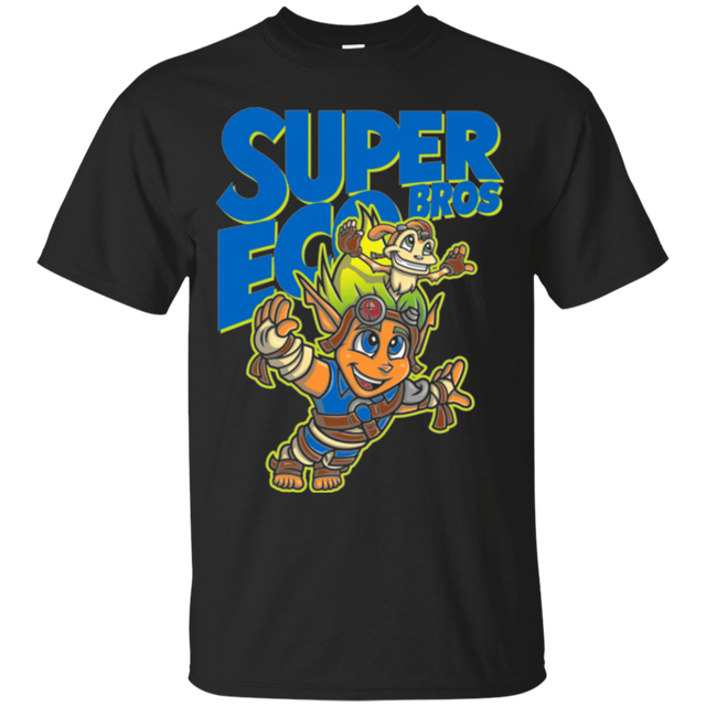 T-Shirts Black / Small Super Eco Bros T-Shirt