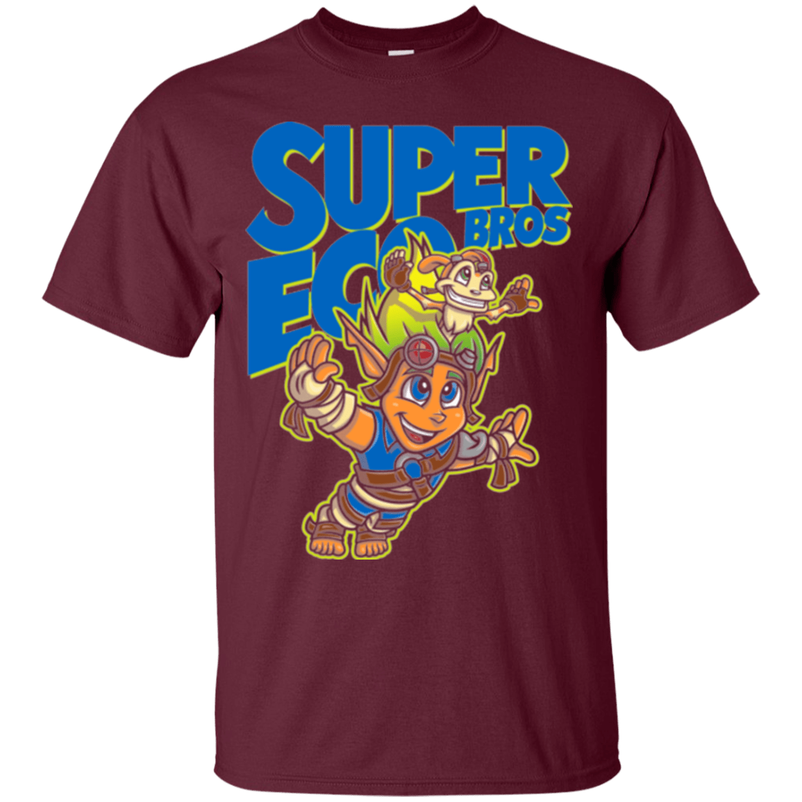 T-Shirts Maroon / Small Super Eco Bros T-Shirt