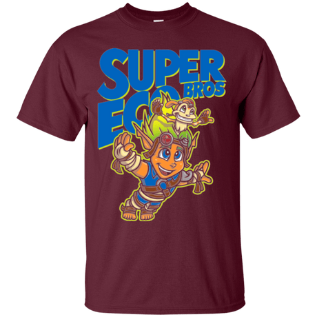 T-Shirts Maroon / Small Super Eco Bros T-Shirt