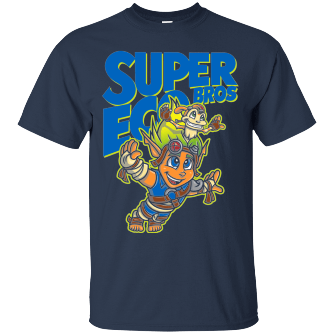 T-Shirts Navy / Small Super Eco Bros T-Shirt