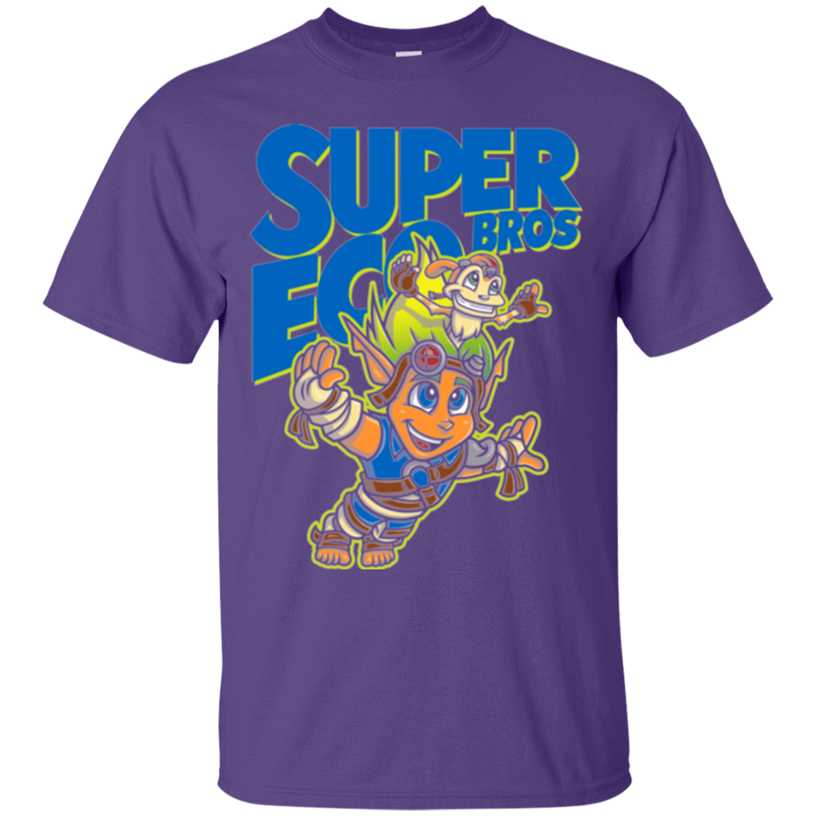 T-Shirts Purple / Small Super Eco Bros T-Shirt