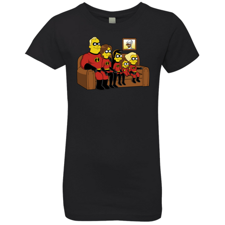 T-Shirts Black / YXS Super Family Girls Premium T-Shirt