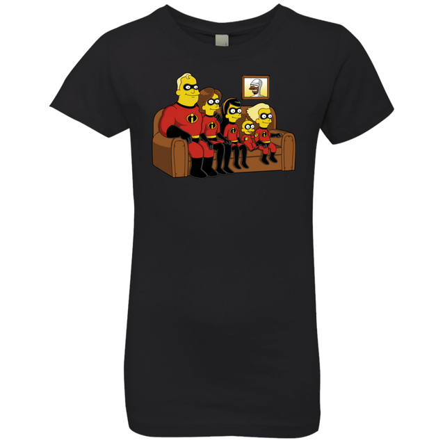 T-Shirts Black / YXS Super Family Girls Premium T-Shirt