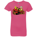 T-Shirts Hot Pink / YXS Super Family Girls Premium T-Shirt