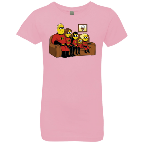 T-Shirts Light Pink / YXS Super Family Girls Premium T-Shirt