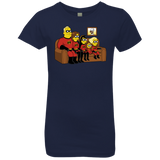 T-Shirts Midnight Navy / YXS Super Family Girls Premium T-Shirt